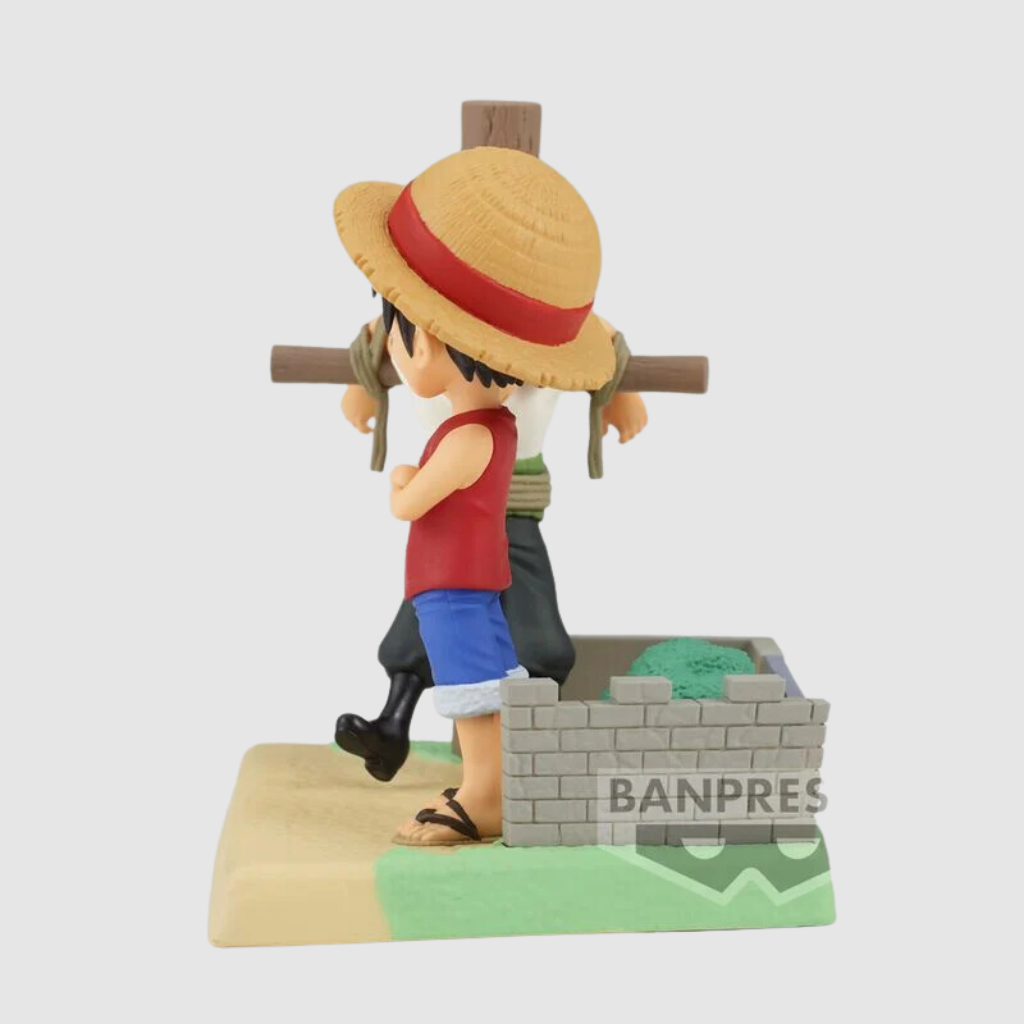 One Piece Monkey D. Luffy & Roronoa Zoro World Collectable Log Stories