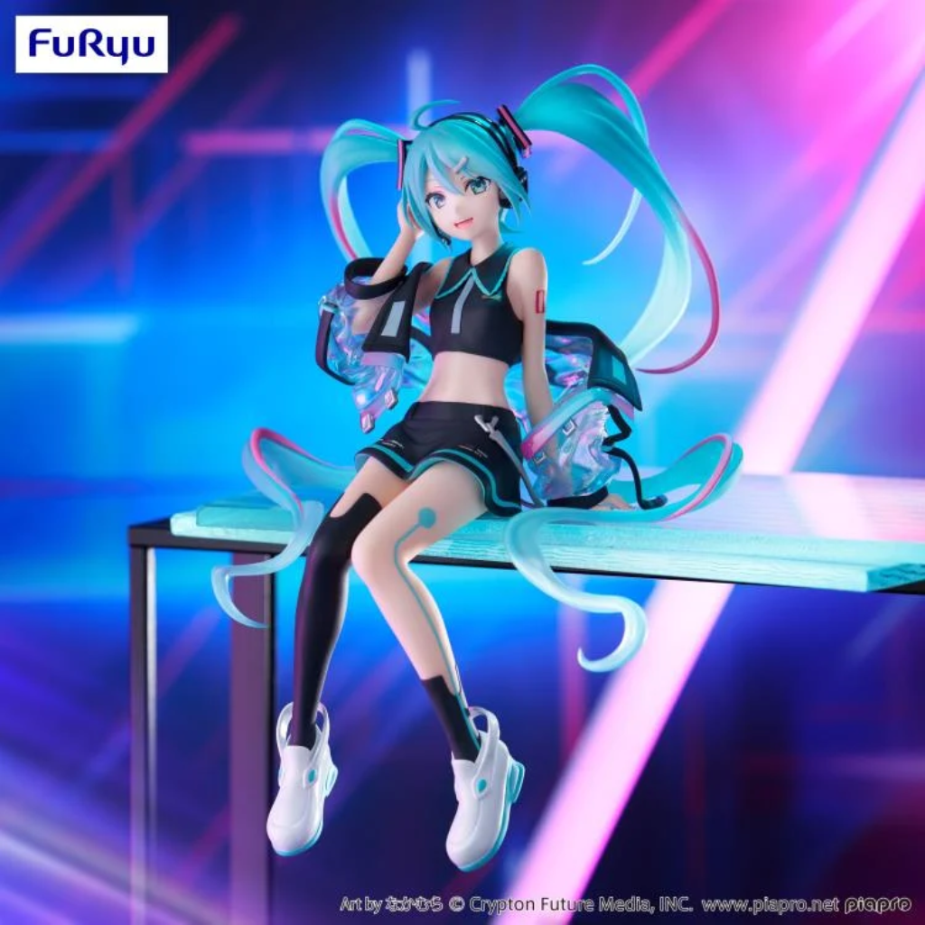 Hatsune Miku Noodle Stopper Figure Neon Cyber Ver. FuRyu