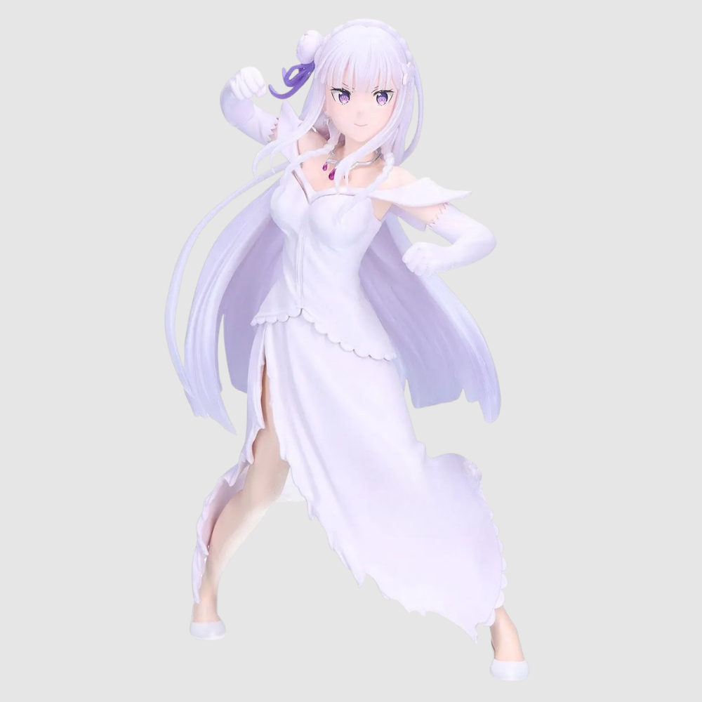 Re:Zero Starting Life in Another World Emilia Excite Motions Figure Espresto Banpresto