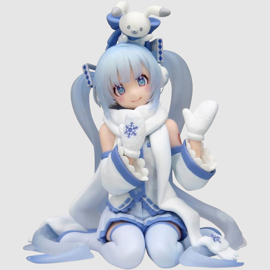 Hatsune Miku Snow Miku 10th Anniversary Noodle Stopper Figure FuRyu