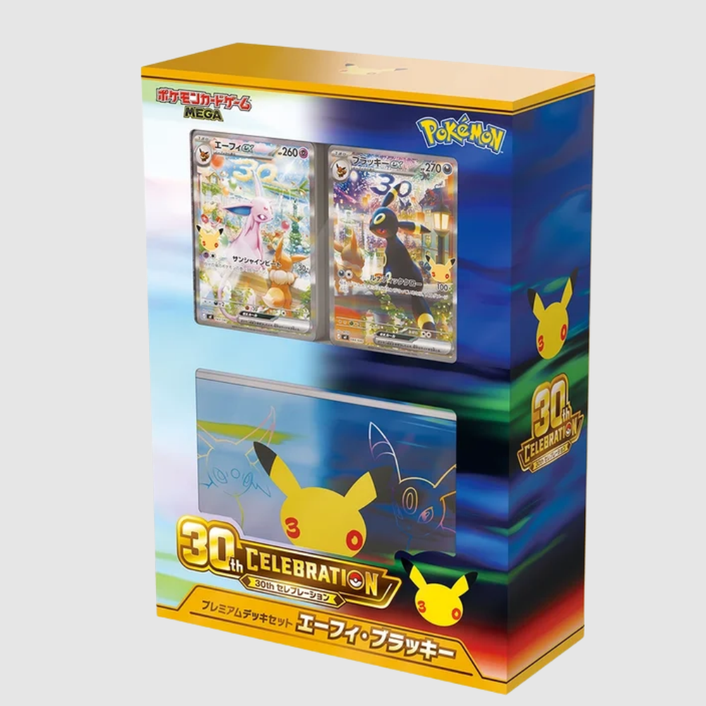 Japanese 30th Anniversary Premium Deck Set: Espeon ex & Umbreon ex
