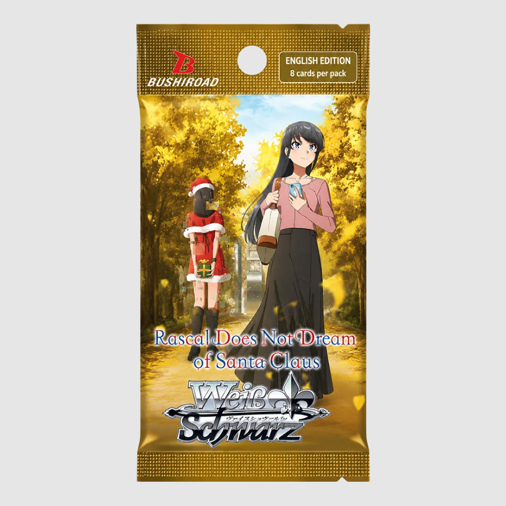 Rascal Does Not Dream of Santa Claus Weiss Schwarz Pack