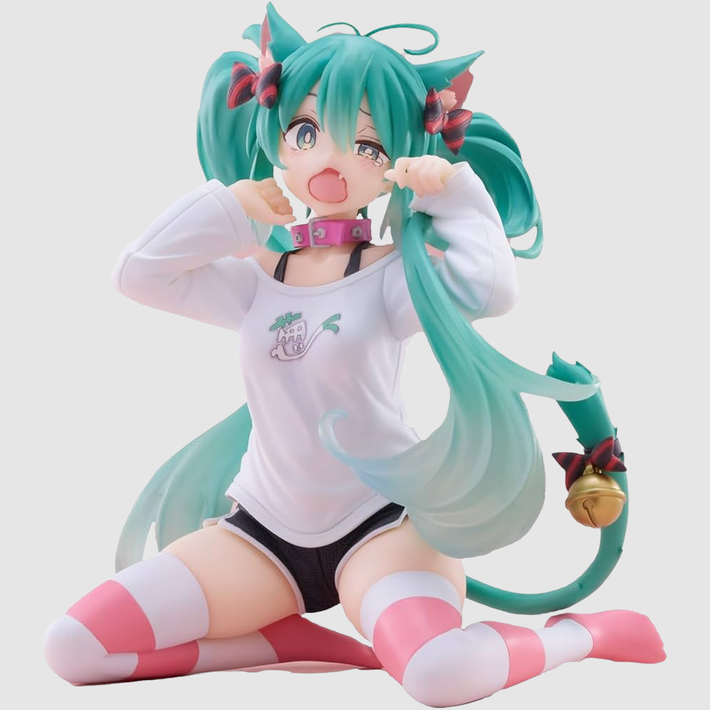 Hatsune Miku Nekomimi T-Shirt Ver. Desktop Cute Figure Taito