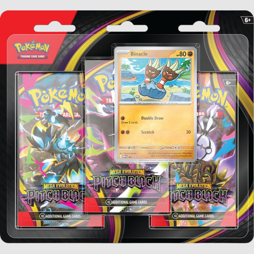 Pitch Black Triple Checklane Blister Pack