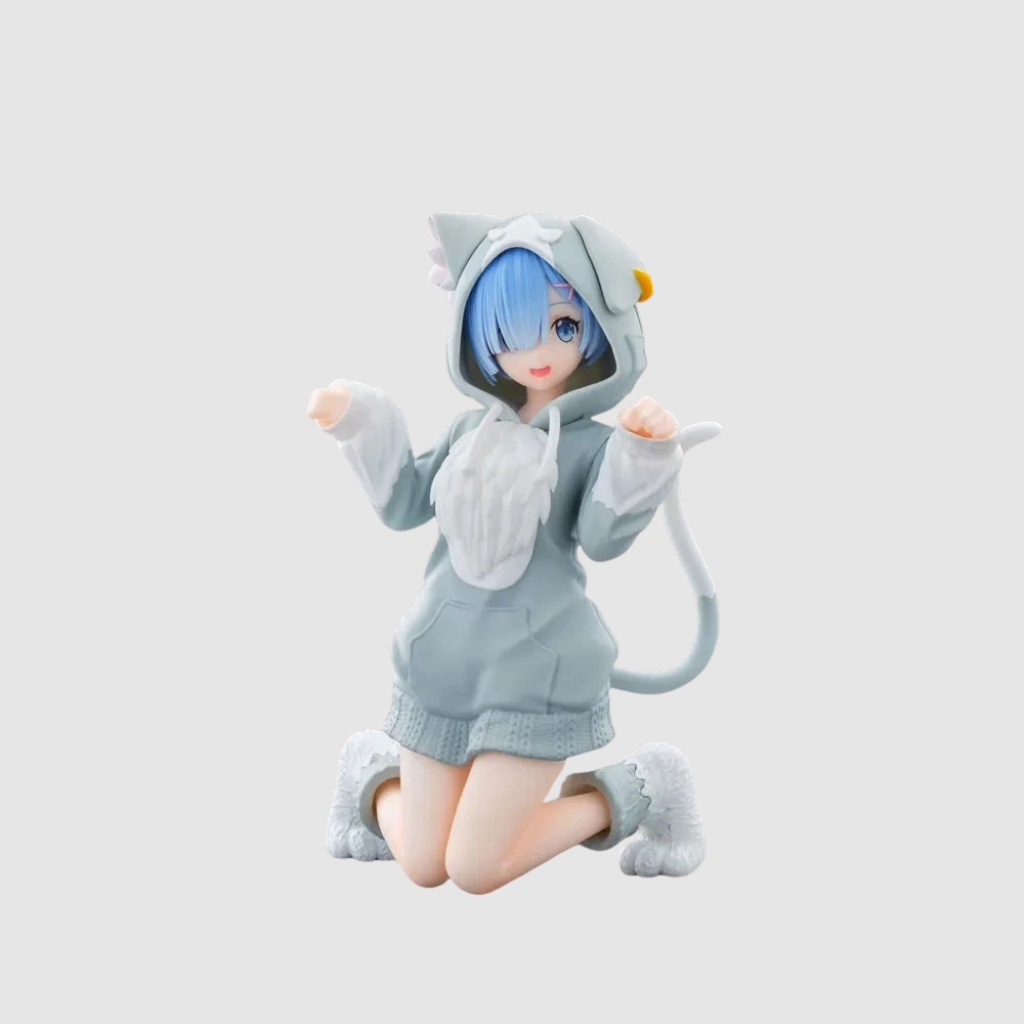 Re:Zero Emilia Rem Ram Yumemirize Fluffy Pack Set SEGA