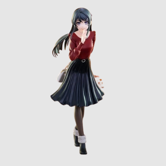 Rascal Does Not Dream of Bunny Girl Senpai Mai Sakurajima Winter Outfit Ver. Figure FuRyu