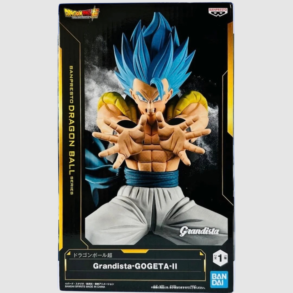 Dragon Ball Z Super Saiyan Blue Gogeta Grandista Figure Banpresto