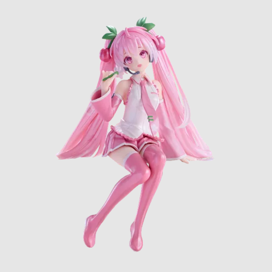 Hatsune Miku (Sakura) 2024 Pearl Colour Version Noodle Stopper Figure FuRyu