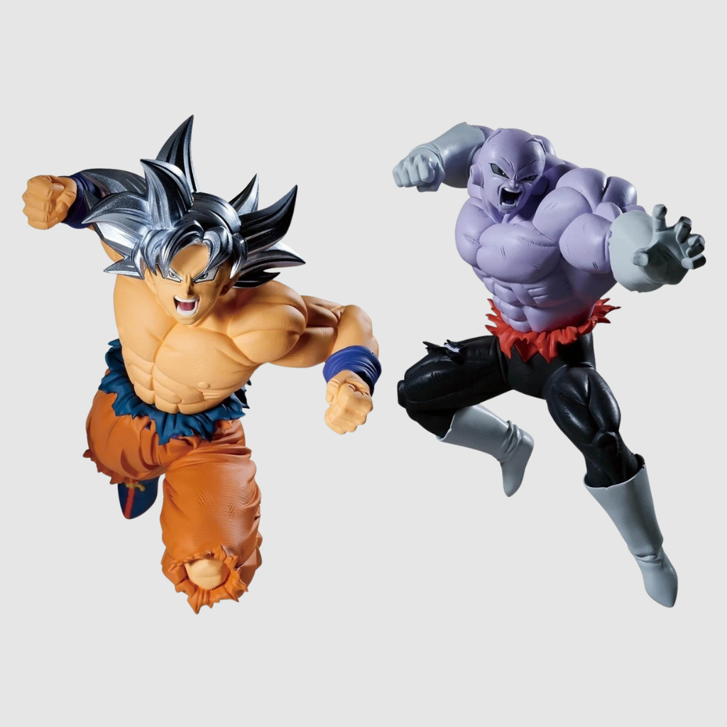 Dragon Ball Super Jiren & Goku Ultra Instinct Match Makers Figures Banpresto