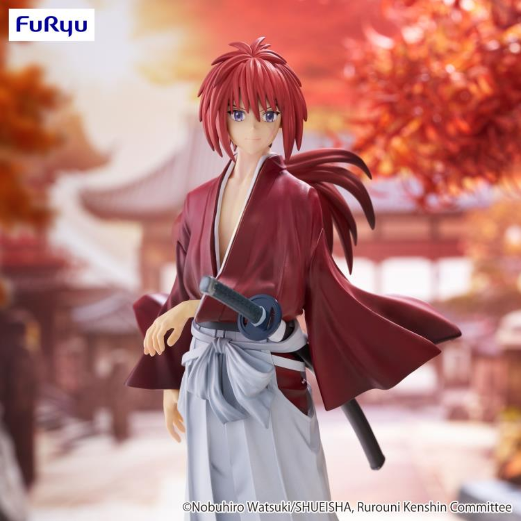 Rurouni Kenshin Meiji Swordsman Romantic Story Trio Try iT Kenshin Himura Figure FuRyu