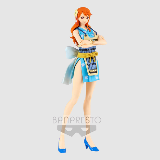 One Piece Glitter & Glamours Nami Wanokuni Style II Ver. B Figure Banpresto