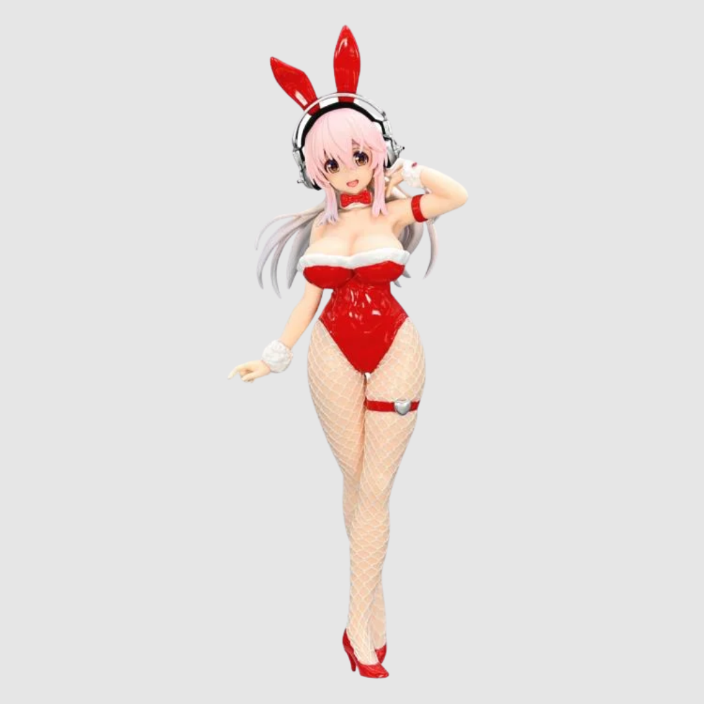 Nitroplus BiCute Bunnies Super Sonico Red Color Ver Figure FuRyu