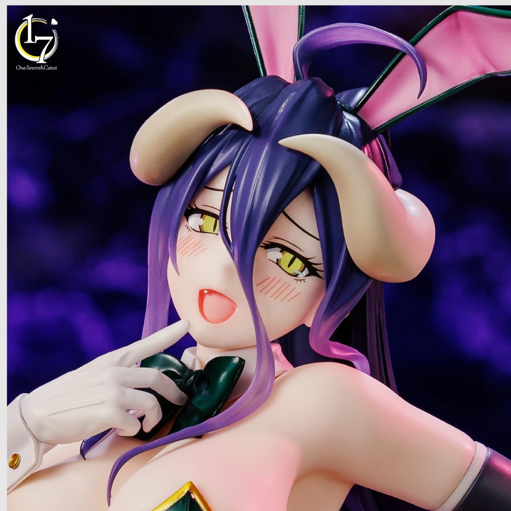 Overlord Albedo Bunny Ver One Seventh Carat Figure System Service Figure