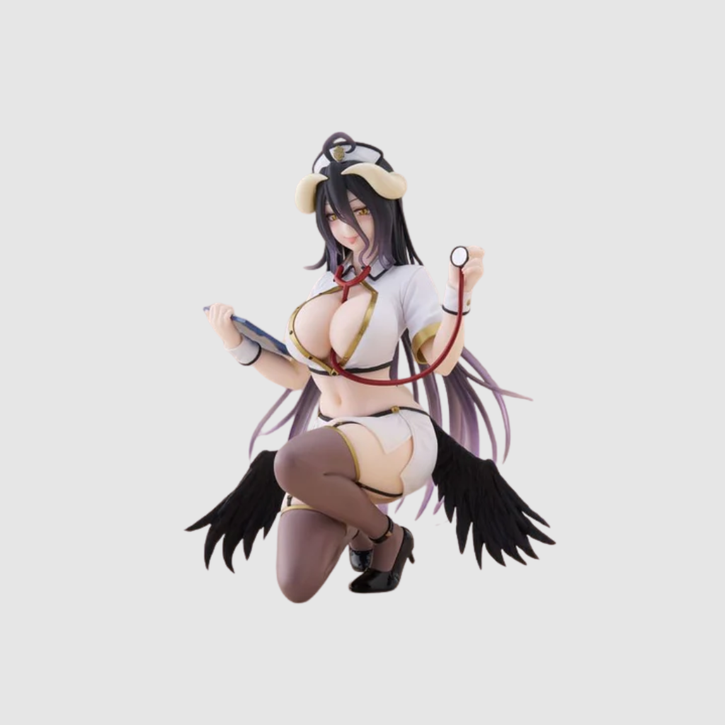 Overlord Albedo Nurse Ver Desktop Cute Figure TAITO