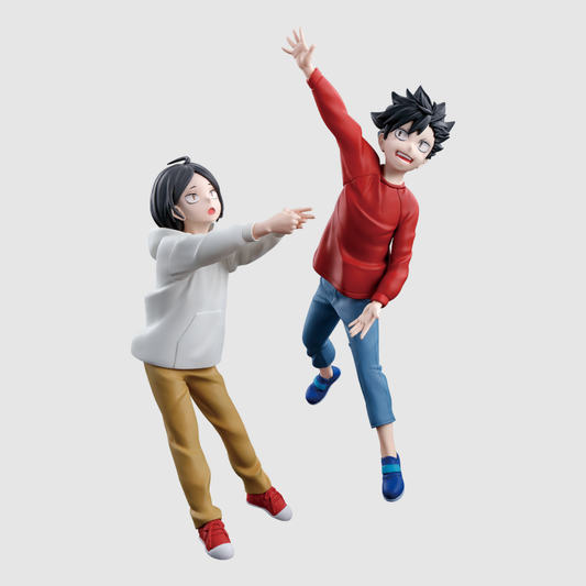 Haikyu!! The Dumpster Battle Kuroo & Kenma Prize Figure Banpresto
