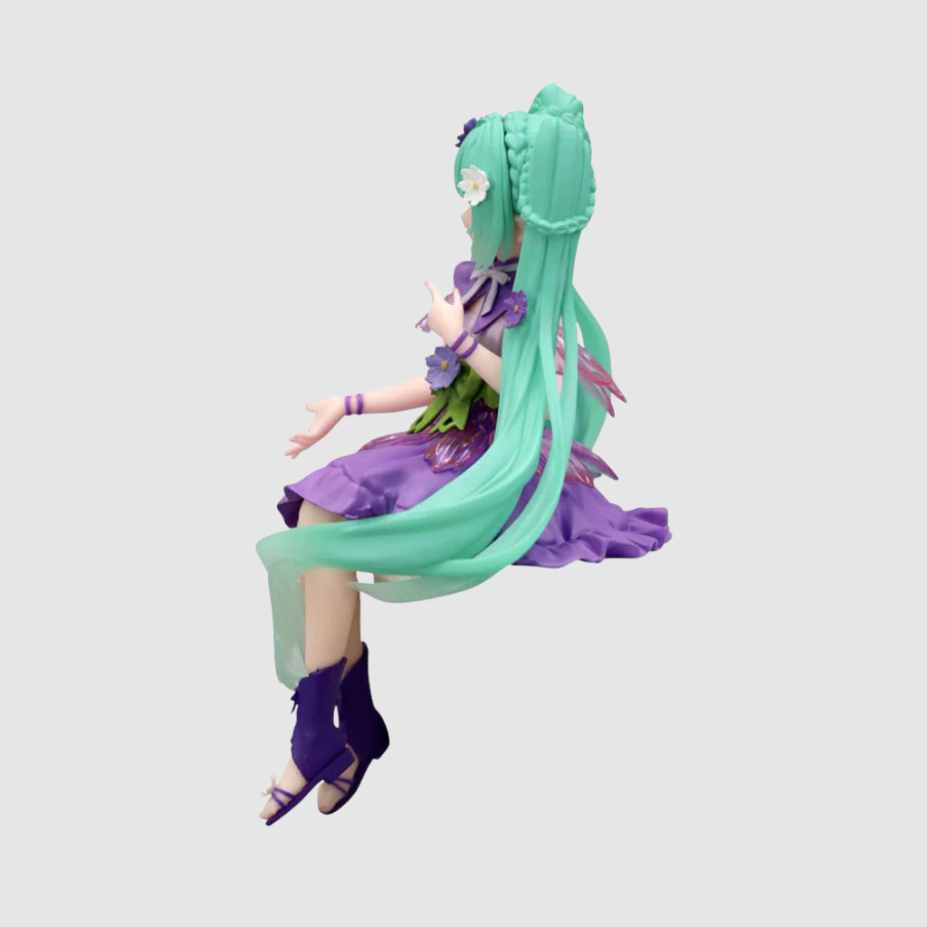 Hatsune Miku Noodle Stopper Figure Flower Fairy Cosmos Purple Colour Ver