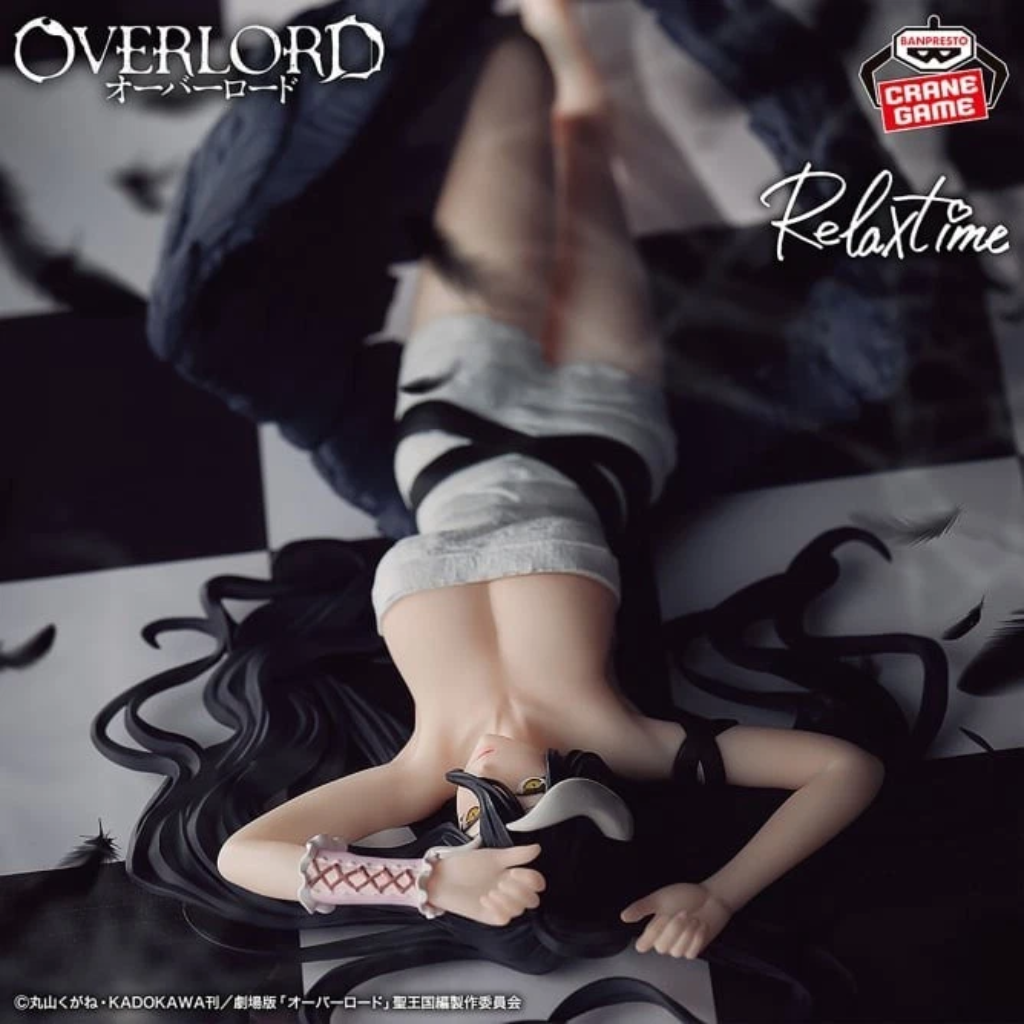 Overlord Relax time Albedo Roll Bandage ver Figure BANPRESTO