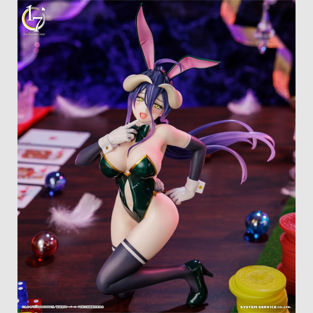Overlord Albedo Bunny Ver One Seventh Carat Figure System Service Figure