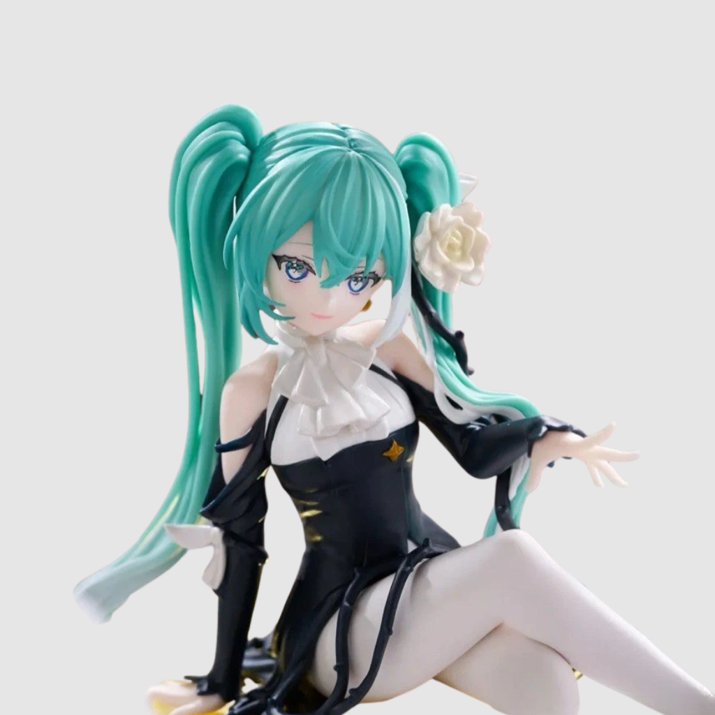 Hatsune Miku Flower Fairy White Rose Ver. Noodle Stopper Figure FuRyu