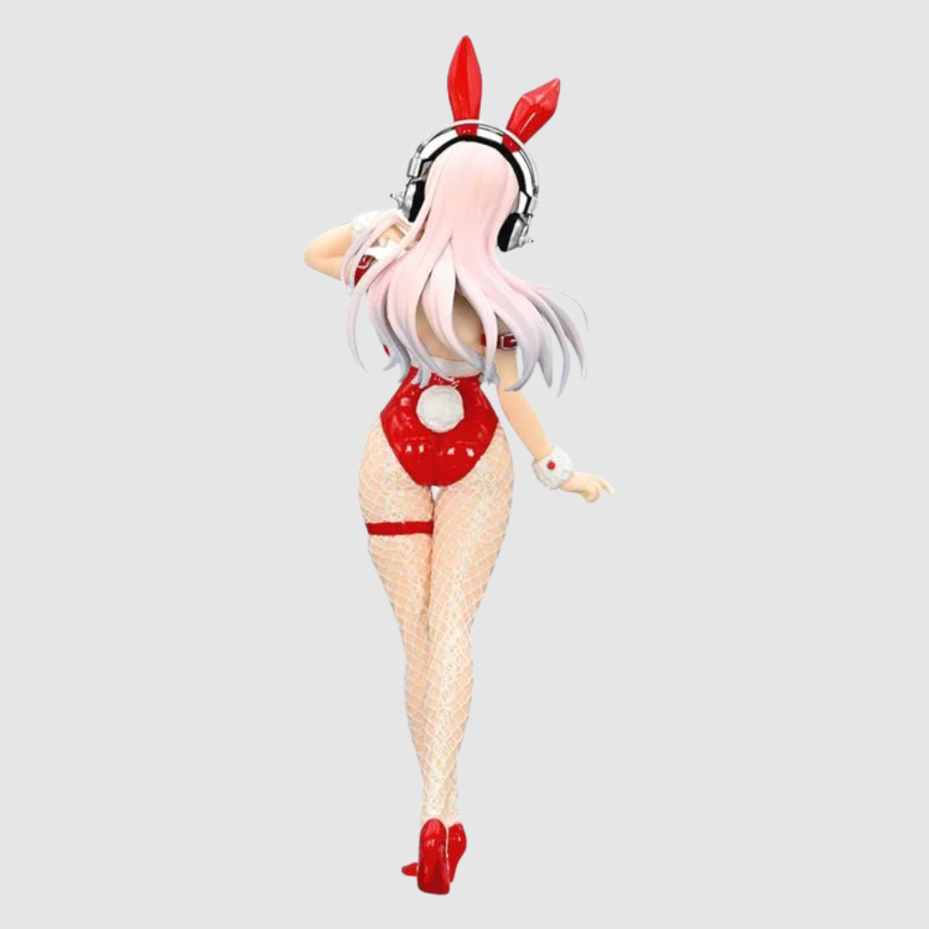 Nitroplus BiCute Bunnies Super Sonico Red Color Ver Figure FuRyu