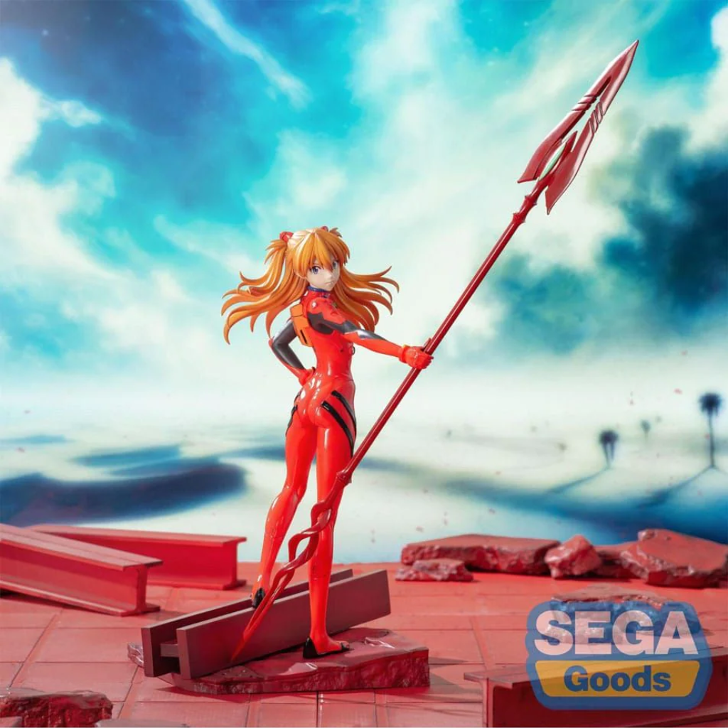 Evangelion Asuka Shikinami Langley x Spear of Longinus Figure Sega