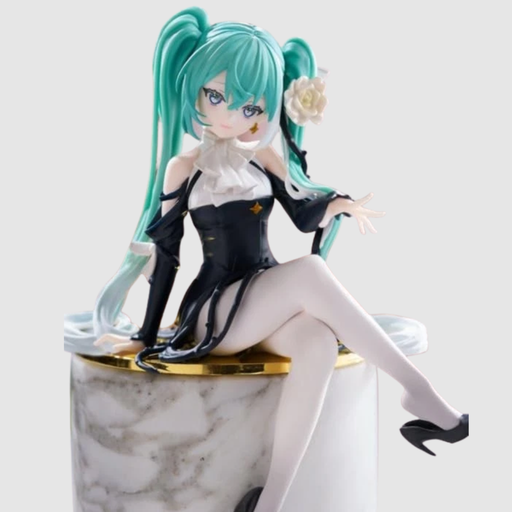 Hatsune Miku Flower Fairy White Rose Ver. Noodle Stopper Figure FuRyu