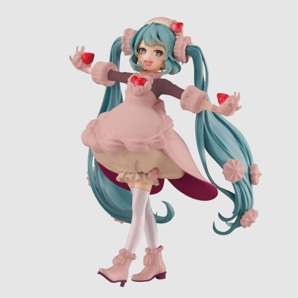 Hatsune Miku SweetSweets Strawberry Choco Short Vocaloid Figure FuRyu