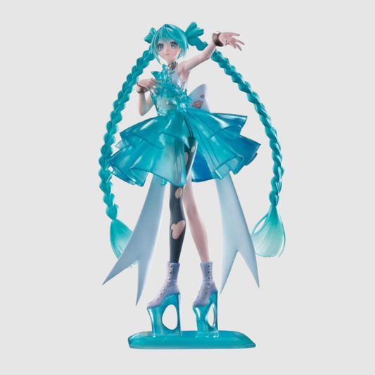 Hatsune Miku EVOLVE VOCALOID Clearluxe Emerald Gem Figure Banpresto