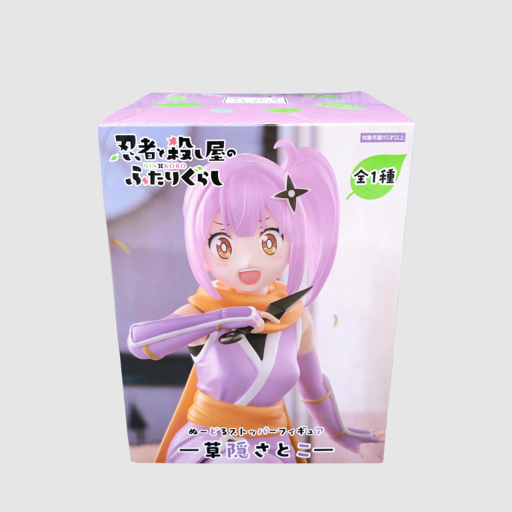 A Ninja and an Assassin Under One Roof Satoko Kusagakure Noodle Stopper Figure FuRyu