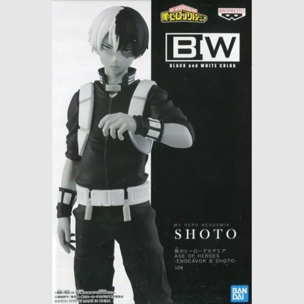 My Hero Academia Todoroki Age of Heroes Black & White Version Banpresto