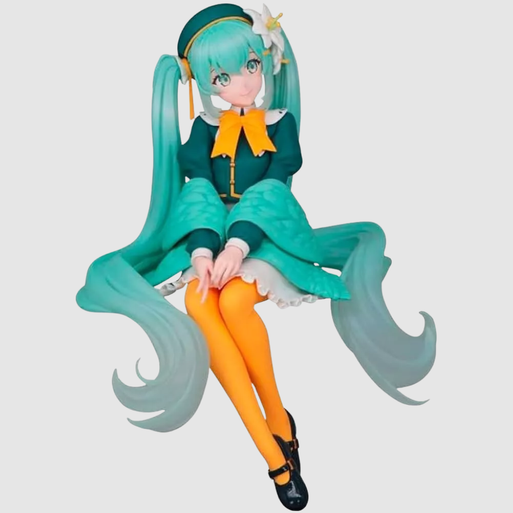 Hatsune Miku Flower Fairy Lily Blue ver Noodle Stopper Figure FuRyu