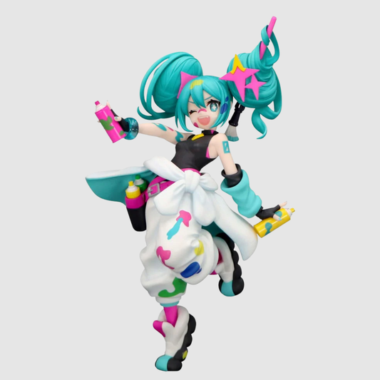 Vocaloid Hatsune Miku Paint Girl Trio-Try-iT Figure Furyu