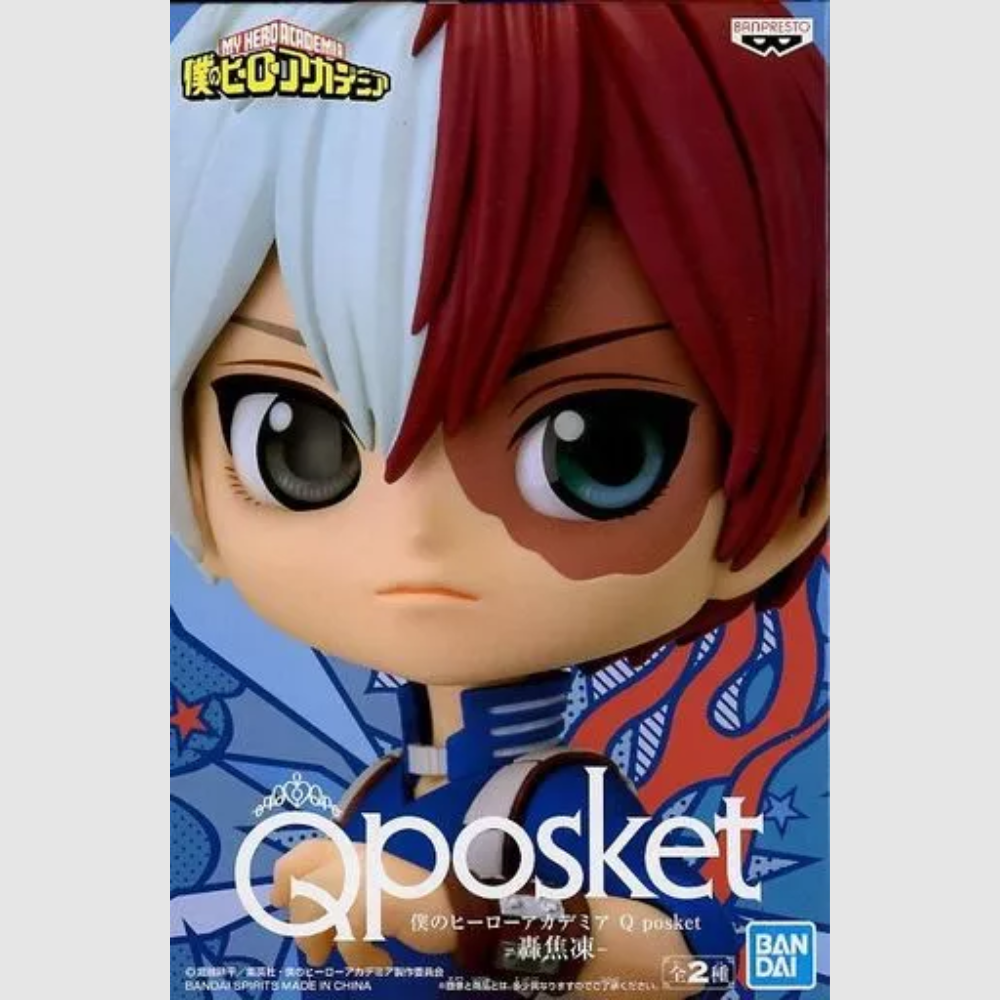 My Hero Academia Q Posket The Amazing Heroes Shoto Todoroki Ver.A Banpresto