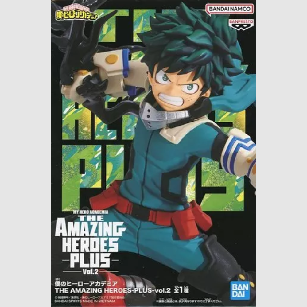 My Hero Academia The Amazing Heroes Plus Vol.2 Izuku Midoriya Figure Banpresto