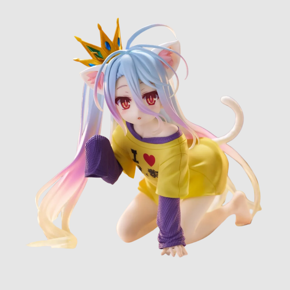 No Game No Life Shiro Nekomimi Desktop Cute Figure Taito