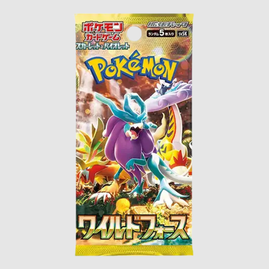 Wild Force Pokémon Booster Pack