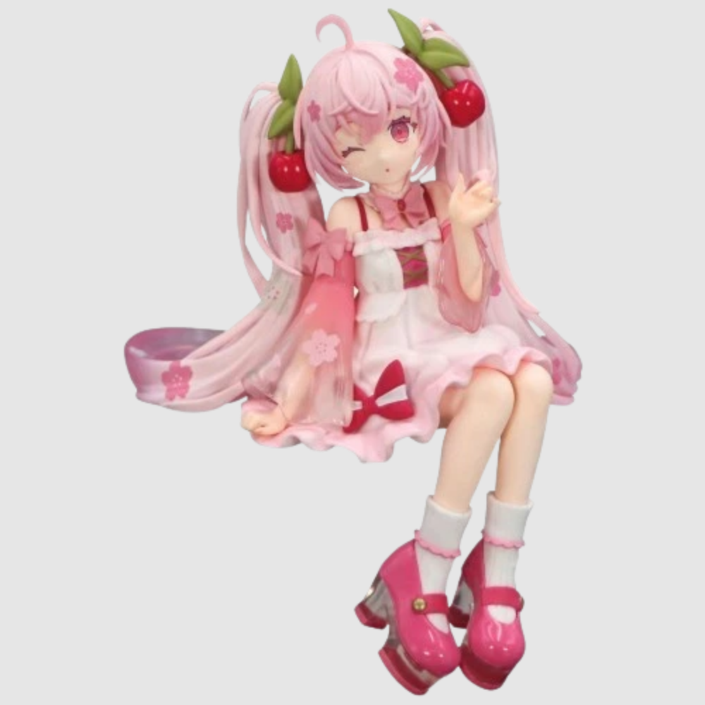 Hatsune Miku Sakura Miku Noodle Stopper Figure FuRyu
