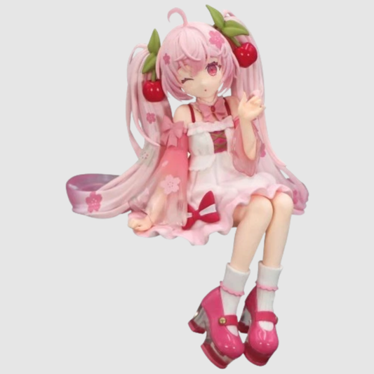 Hatsune Miku Sakura Miku Noodle Stopper Figure FuRyu