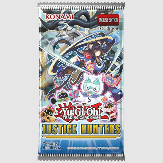 Yu-Gi-Oh 1st Edition TCG Justice Hunters