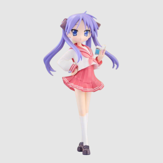 Lucky Star Kagami Hiiragi School Uniform Ver. Trio Try It Figure FuRyu