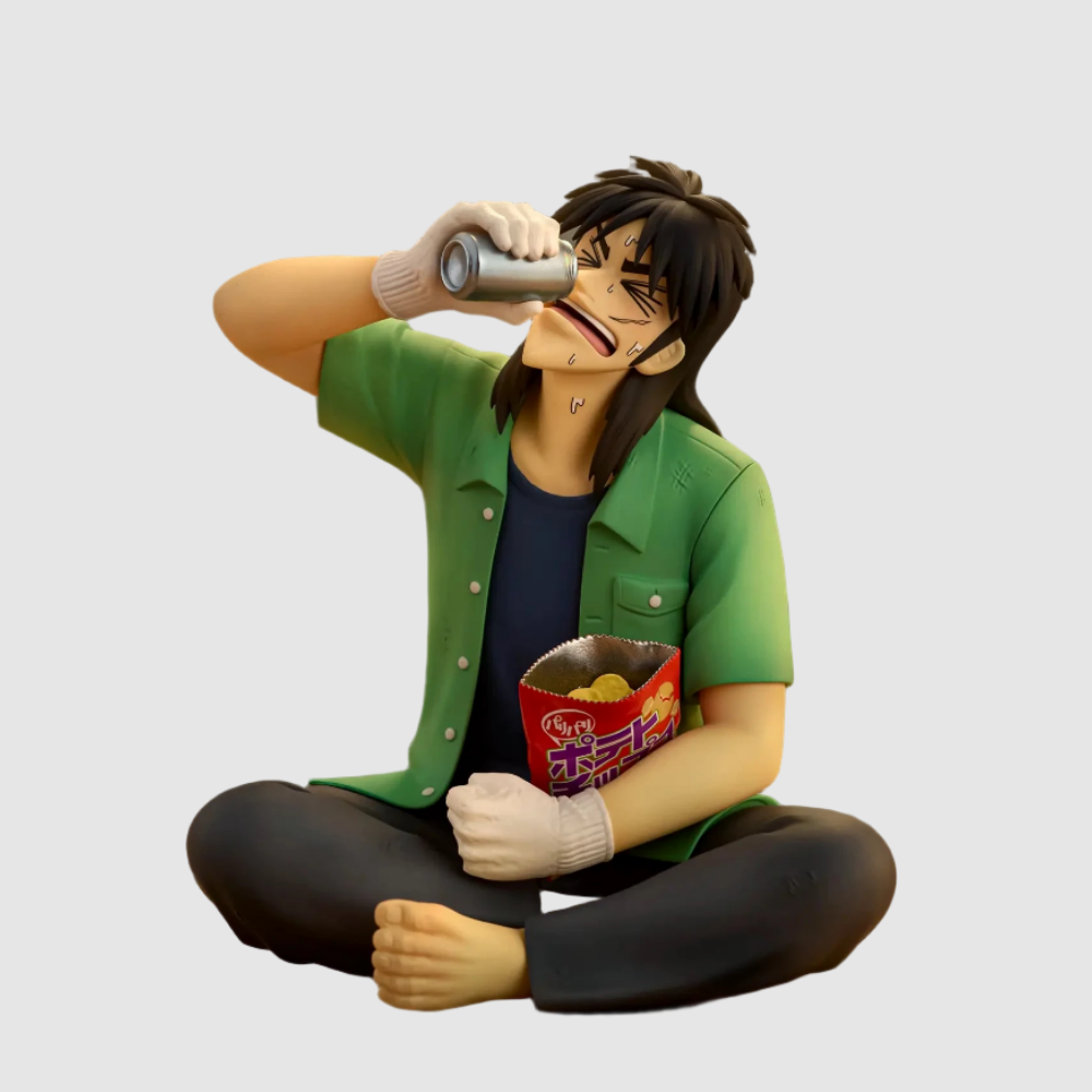 Kaiji Series Kaiji Noodle Stopper Figure FuRyu