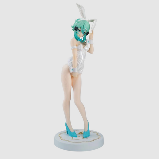Sword Art Online BiCute Bunnies Sinon White Pearl Ver Figure FuRyu