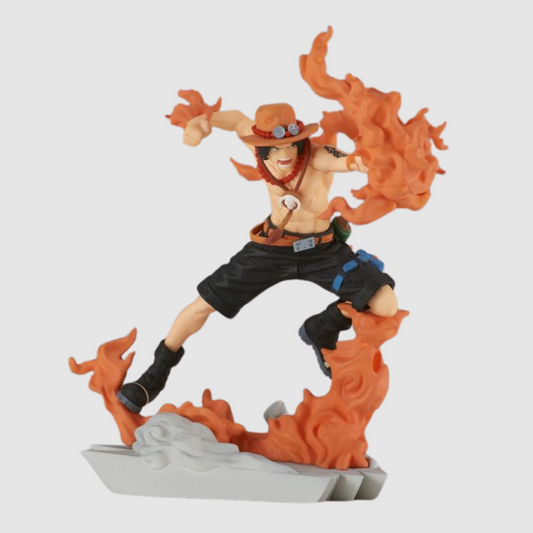 One Piece Senkozekkei Portgas D. Ace Figure Banpresto