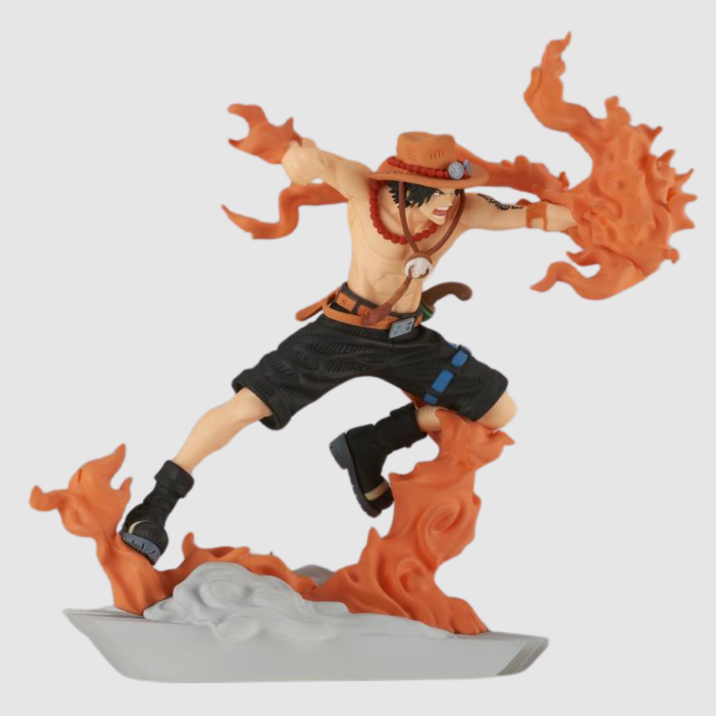 One Piece Senkozekkei Portgas D. Ace Figure Banpresto