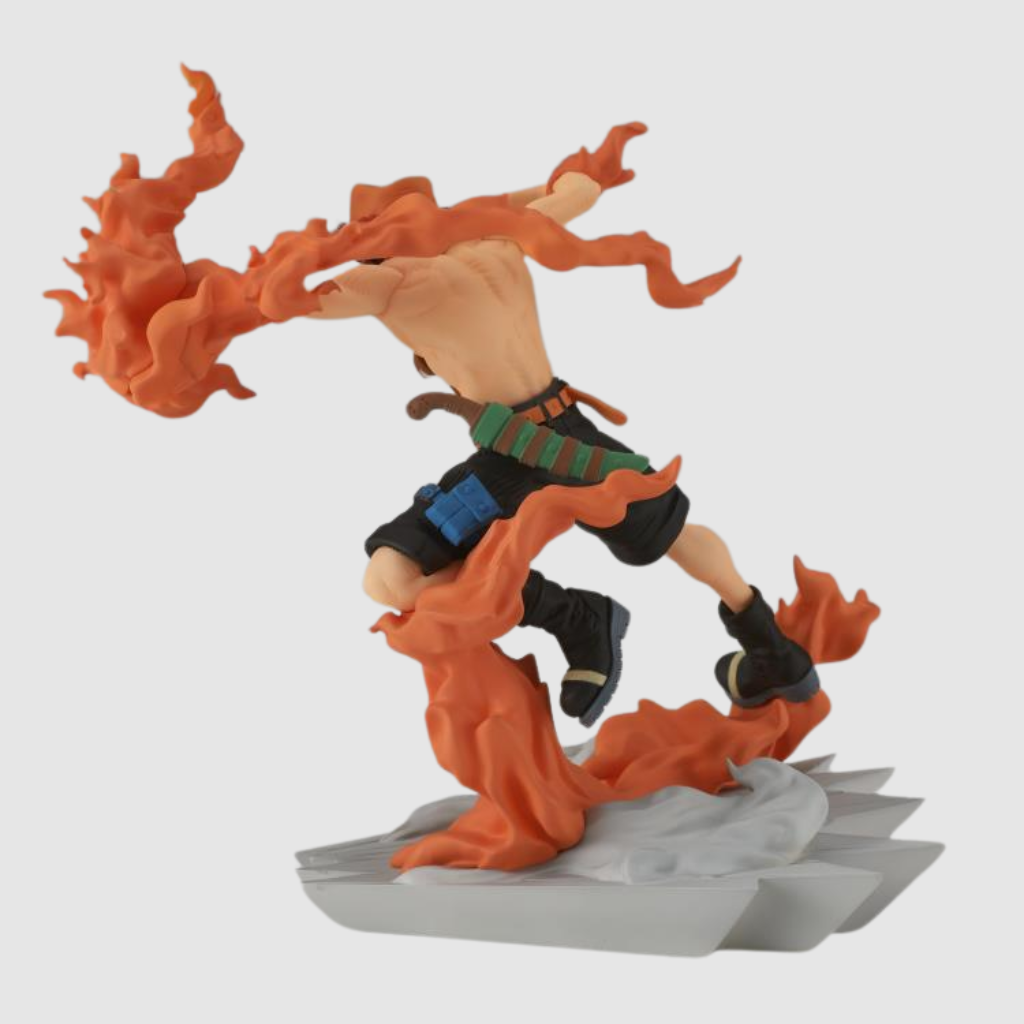 One Piece Senkozekkei Portgas D. Ace Figure Banpresto
