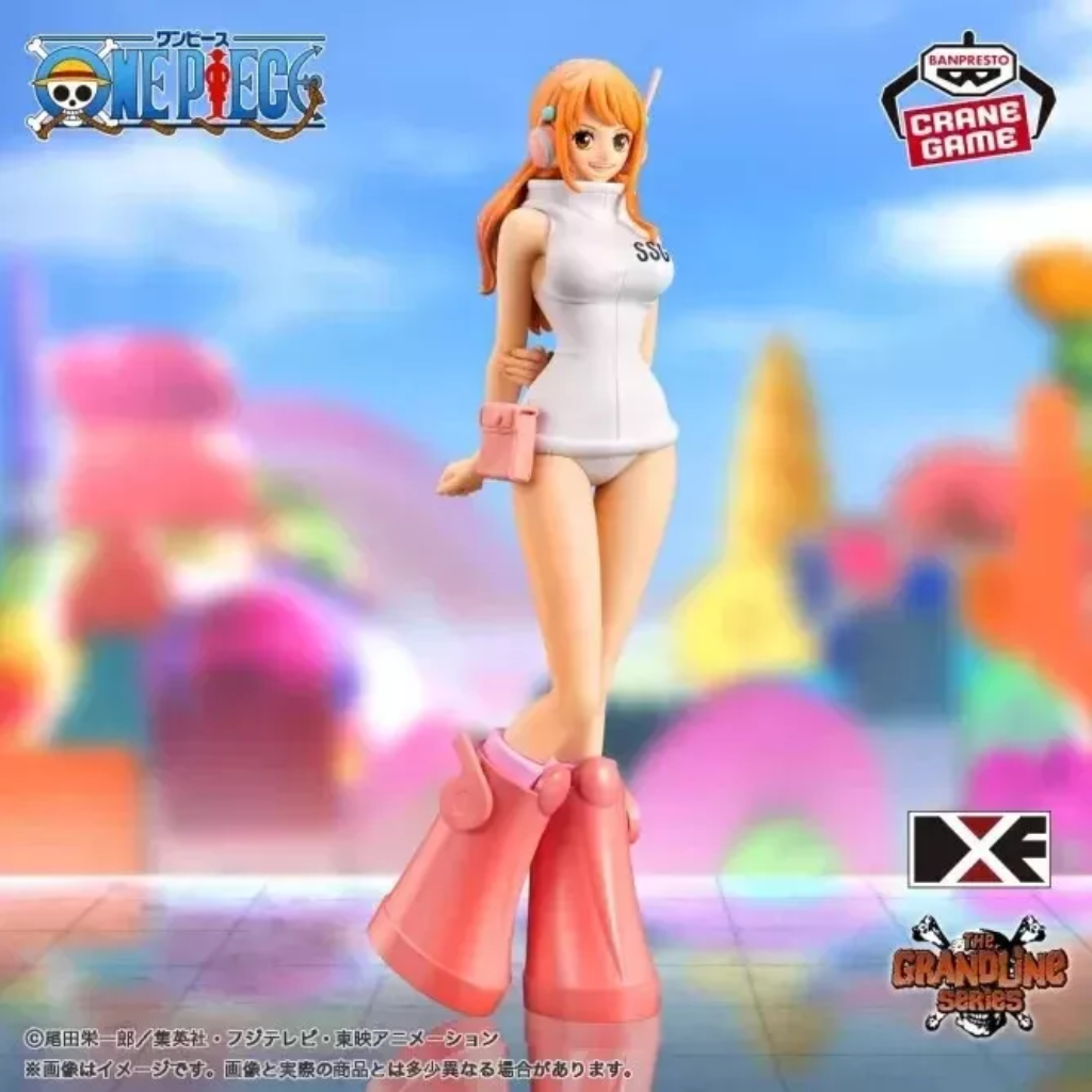 One Piece Dxf The Grandline Series Egg Head Nami Figure BANPRESTO