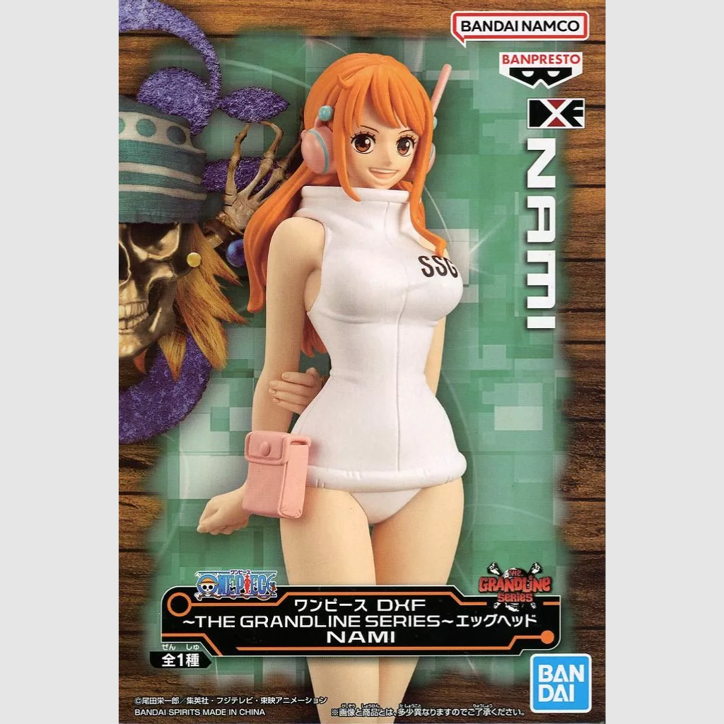 One Piece Dxf The Grandline Series Egg Head Nami Figure BANPRESTO