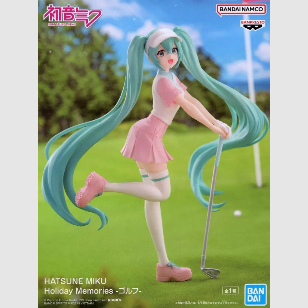 Hatsune Miku Banpresto Holiday Memories Golf Ver.