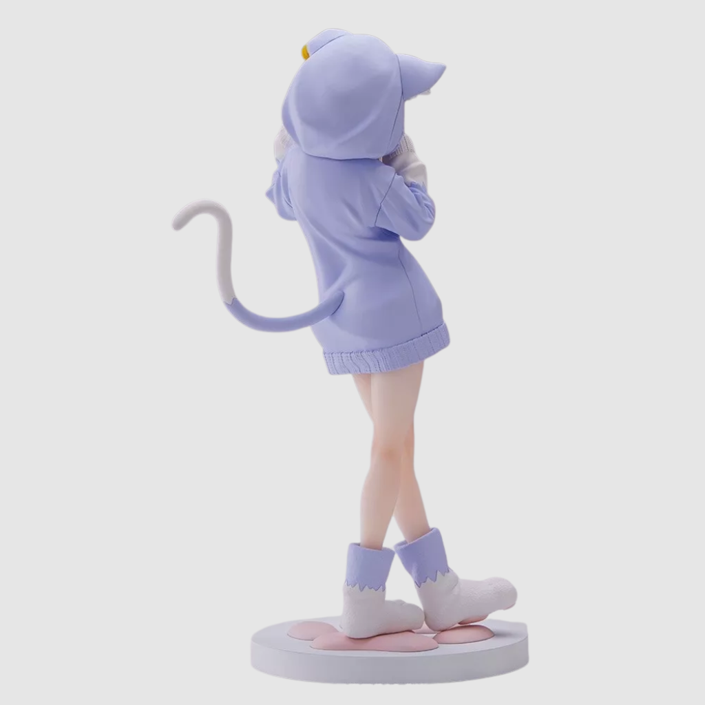 Re Zero Starting Life in Another World Emilia Fluffy Pack Figure Luminasta SEGA