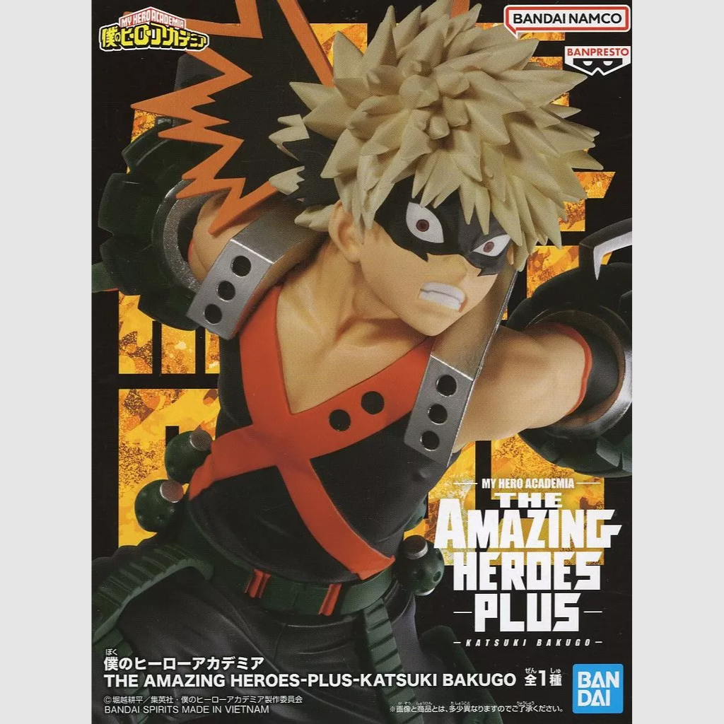 My Hero Academia The Amazing Heroes Plus Katsuki Bakugo Figure Banpresto